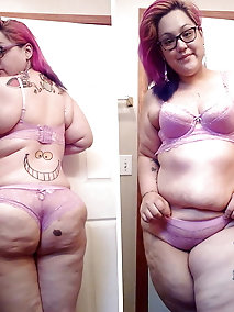 Awesome-looking chubby strumpets with enormous titties